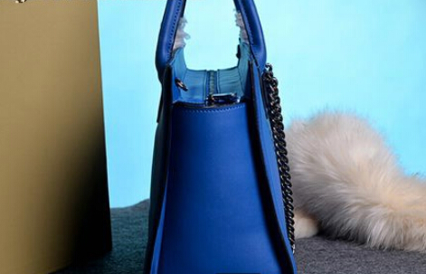 2014 Cheap Saint Laurent Yves - Classic Tote Bag YSL0710 Blue - Click Image to Close